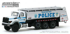 1:64 GreenLight *SD TRUCKS 9* International WorkStar NYPD AVIATION TANKER NIP