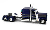 
              DCP 1:64 *BLUE & GRAY* Peterbilt 389 63" Flattop & 53' CHROME SIDE REEFER NIB!
            