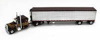 
              DCP 1:64 *DARK RED* Peterbilt 379 63" Flattop w/53' Utility CHROME SIDED REEFER
            