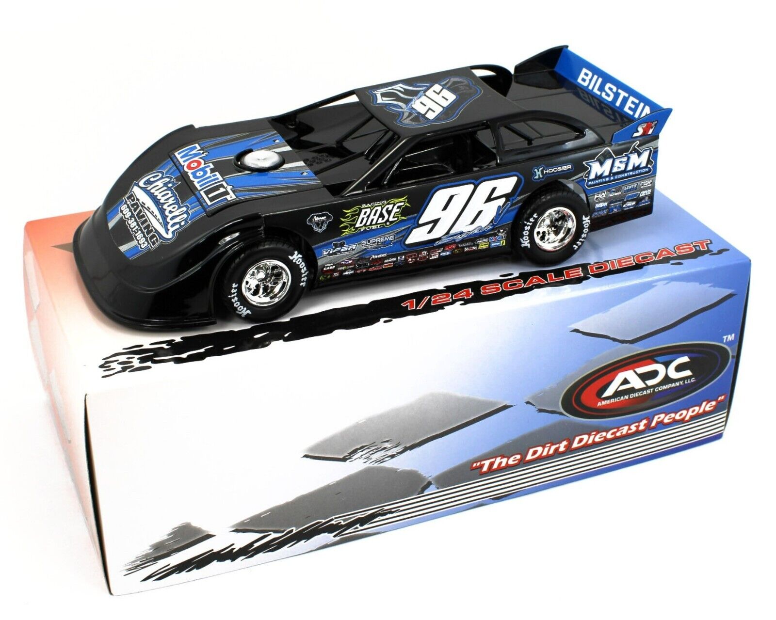 1:24 ADC Dirt Late Model *TANNER ENGLISH* #96 Viper Risk