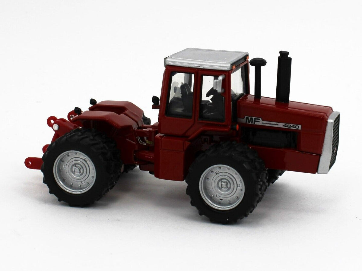 Trattore In Miniatura Ertl Massey Ferguson 4840 1:64 – Toy Farmer 2022 Con Attrezzo