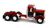 
              2022 DCP 1:64 *RED & BLACK* Peterbilt 351 w/Tri-Axle TALBERT Lowboy Trailer NIB
            