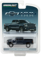 
              1:64 GreenLight *HOBBY EXCLUSIVE* Chevrolet CENTENNIAL 2018 Silverado Pickup NIP
            