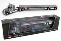 
              2023 DCP 1:64 *SILVER* Peterbilt 359 36" Flattop w/Wilson Spread-Axle Flatbed
            