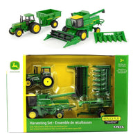 
              2022 ERTL 1:64 JOHN DEERE Harvest Set 7720 Combine 4555 Tractor & 500 Grain Cart
            