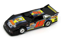 
              1:64 ADC Dirt Late Model *DONNY SCHATZ* #15 BLACK 2021 Car DW621C313 NIB
            