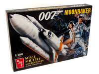 
              1:200 AMT JAMES BOND 007 Moonraker Space Shuttle *PLASTIC MODEL KIT* MISB!
            