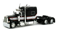 
              2022 DCP 1:64 *BLACK SILVER* Peterbilt 389 70" WILSON 50' Tri-Axle Grain Trailer
            