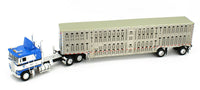 
              2021 DCP 1:64 *H&M EXPRESS* KENWORTH K-100 w/WILSON LIVESTOCK TRAILER NIB
            