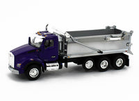 
              2022 DCP 1:64 *PURPLE & CHROME* Kenworth T880 Rogue Dump Truck NIB
            