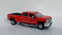 
              1:64 GreenLight *RED* 2018 Chevrolet Silverado 3500 HD DURAMAX DUALLY Pickup NIP
            