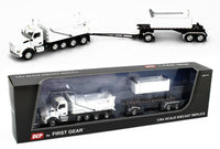 
              2022 DCP 1:64 *WHITE* Kenworth T880 Rogue Dump Truck & Transfer Dump Trailer NIB
            