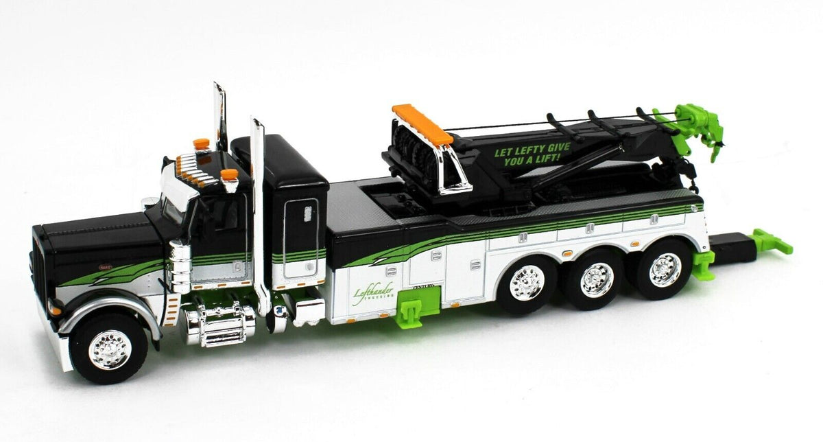 2023 DCP 1:64 *LEFTHANDER TRUCKING* Peterbilt 389 CENTURY ROTATOR WREC ...