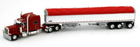 
              2022 DCP 1:64 *RED* Peterbilt 389 70" w/WILSON 50' Tri-Axle Grain Trailer NIB
            