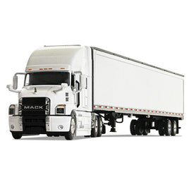 2020 First Gear DCP 1:64 WHITE Freightliner 2018 Cascadia w/53' Dry Good Trailer