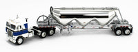 
              2023 DCP 1:64 *WHITE & BLUE* Freightliner COE & Heil Pneumatic Bulk Tanker NIB
            