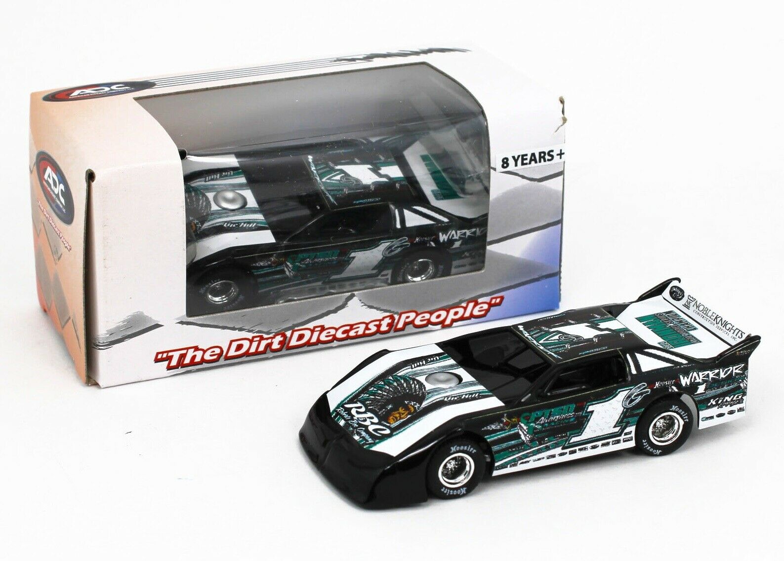 1:64 ADC Dirt Late Model *RYAN KING* #1g WARRIOR HOUSE CAR 2020