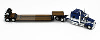 
              2022 DCP 1:64 *BLUE & WHITE* Kenworth W900L 86" w/Renegade LXT40 Lowboy NIB
            