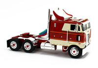 
              2023 DCP 1:64 *RED & CREAM* Peterbilt 352 COE 110" w/Rogers Lowboy & Load *NIB*
            