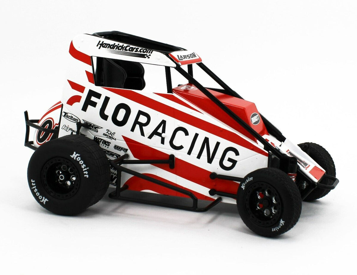 2022 ACME 1:18 MIDGET *KYLE LARSON* #01 Flo Racing Car *NIB*| mc2-toys