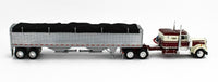 
              2023 DCP 1:64 *EQUALITY STATE* Kenworth W900A Flattop w/Wilson Grain Trailer NIB
            