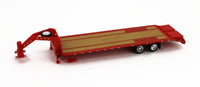 
              1:64 GreenLight *HITCH & TOW* RED *GOOSENECK* 5th Wheel FLATBED TRAILER *NIP*
            