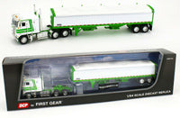 
              2020 DCP 1:64 *WHITE & GREEN* KENWORTH K-100 COE w/WILSON GRAIN TRAILER *NIB*
            