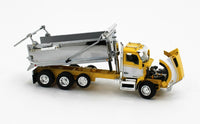 
              2022 DCP 1:64 *YELLOW & WHITE w/CHROME* Kenworth T880 Rogue Dump Truck NIB
            