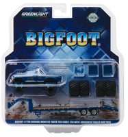 
              1:64 GreenLight *BIG FOOT MONSTER TRUCK* 1974 Ford F250 & GOOSENECK TRAILER Kings of Crunch
            