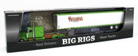 
              2023 DCP 1:64 *BIG RIGS #9 HALLAHAN TRANSPORT* Peterbilt 389 w/53' Trailer *NIB*
            