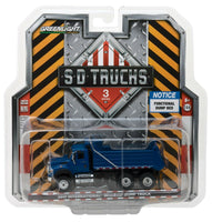 
              1:64 GreenLight *SD TRUCKS 3* 2017 International WorkStar BLUE Dump Truck NIP!
            