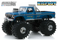 
              1:18 GreenLight *BIGFOOT #1* 1974 Ford F-250 Monster Truck w/66" TIRES Kings of Crunch
            