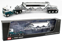 
              2023 DCP 1:64 *TEAL & WHITE* Freightliner COE & Heil Pneumatic Bulk Tanker NIB
            