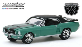 1:64 GreenLight *HOBBY EX* GREEN 1967 Ford Mustang SKI COUNTRY SPECIAL *NIP*