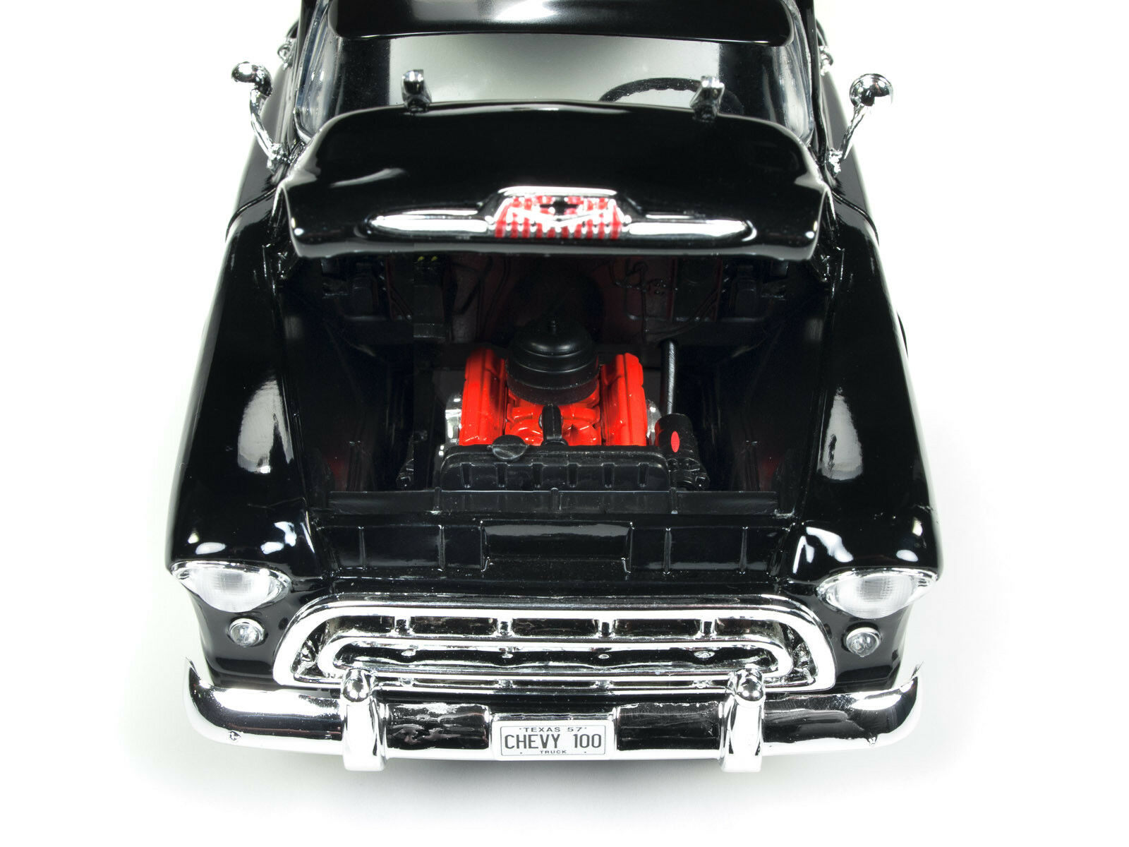 Ertl 1:18 Escala 1957 Chevy Cameo / American Muscle / Naranja / Coche modelo fundido a presión / Ertl #7853 - España Ertl 1:18 Escala 1957 Chevy Cameo / American Muscle / Naranja / Coche modelo fundido a presión / Ertl #7853 - España