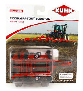 1:64 KUHN EQUIPMENT Model 8005-30 EXCELERATOR Vertical Tillage Tool Disc *NIP*