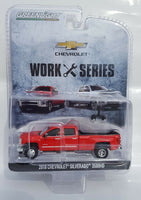 
              1:64 GreenLight *RED* 2018 Chevrolet Silverado 3500 HD DURAMAX DUALLY Pickup NIP
            