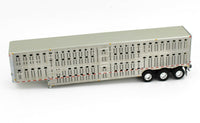 
              2021 DCP 1:64 RED & SILVER MACK SUPER-LINER w/Wilson TRI-AXLE LIVESTOCK NIB
            