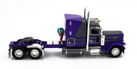 
              2023 DCP 1:64 *PURPLE & GREY* Peterbilt 389 63" Midroof w/Wilson Livestock *NIB*
            