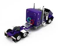 
              2023 DCP 1:64 *PURPLE & GREY* Peterbilt 389 63" Midroof w/Wilson Livestock *NIB*
            