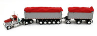 
              DCP 1:64 RED Kenworth W900L & EAST Michigan Series 31' & 20' END DUMP TRAILER
            