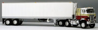 
              2022 DCP 1:64 *MAROON & TAN* International Transtar COE w/40' Vintage Reefer
            
