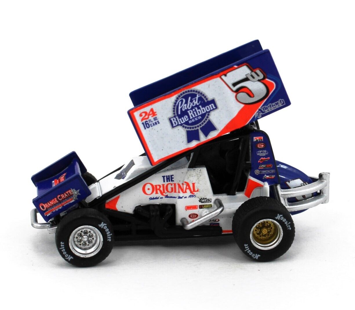 2022 ACME 1:64 SPRINT CAR *LUCAS WOLFE* #5w Pabst Blue Ribbon Beer