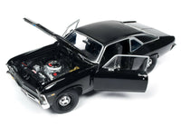 
              2019 1:18 AUTO WORLD AMERICAN MUSCLE *BLACK* 1969 Chevrolet YENKO NOVA NIB!
            