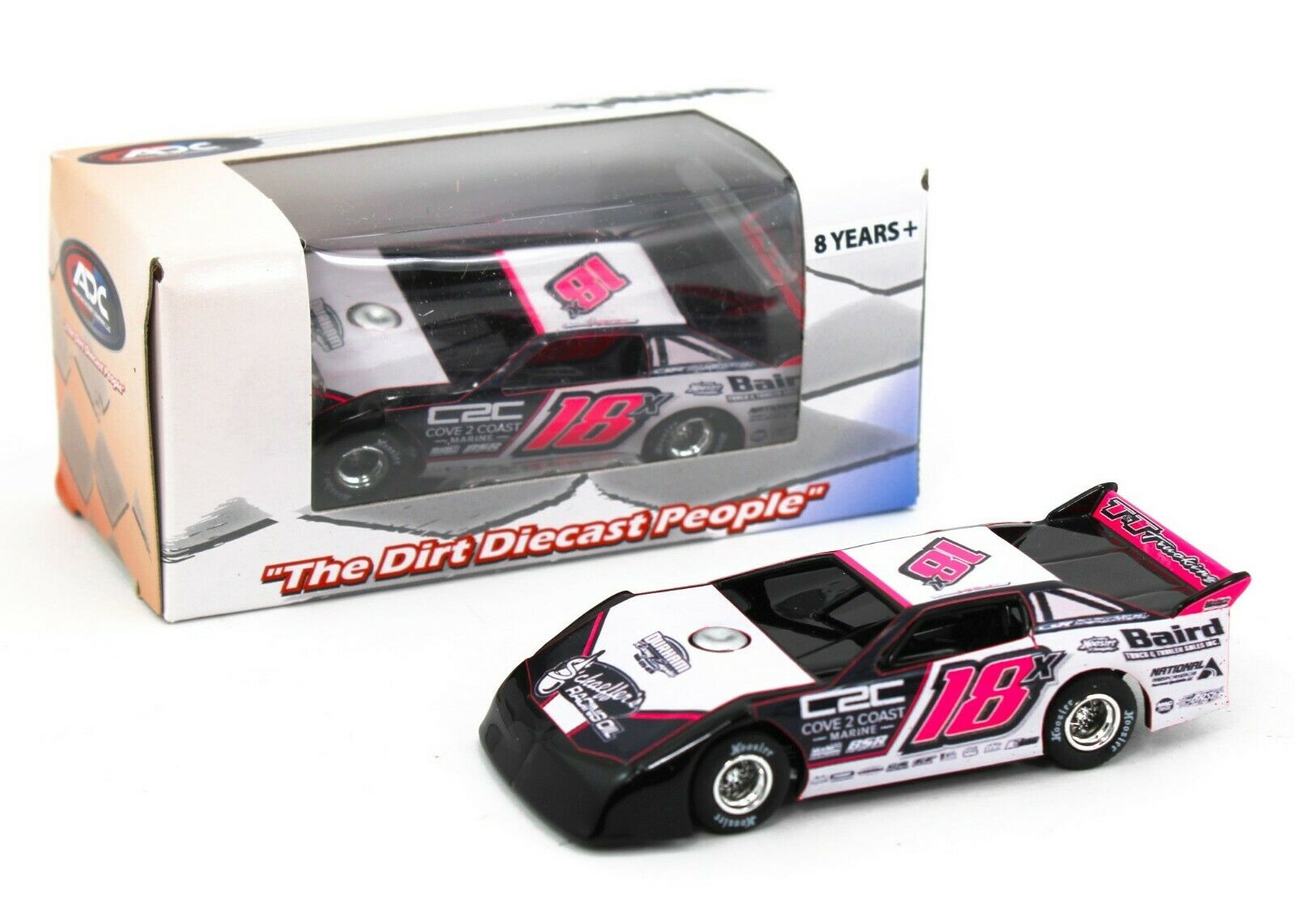 1:64 ADC Dirt Late Model *MICHAEL PAGE* #18x C2C 2020 Car