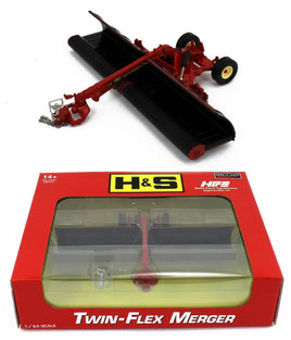 2023 SPECCAST HELLE 1:64 *H&S* Model 6128 Twin-Flex HAY MERGER *NIB*