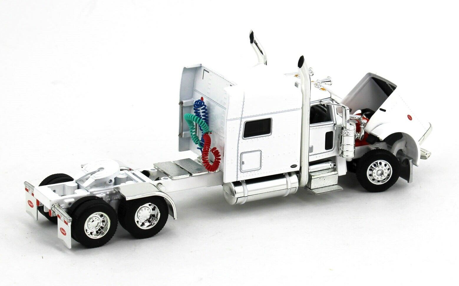 Tráiler A Escala 1/64 Peterbilt 379 Con Remolque De Granos Wilson Pacesetter De Tres Ejes 6 Tráiler A Escala 1/64 Peterbilt 379 Con Remolque De Granos Wilson Pacesetter De Tres Ejes 6
