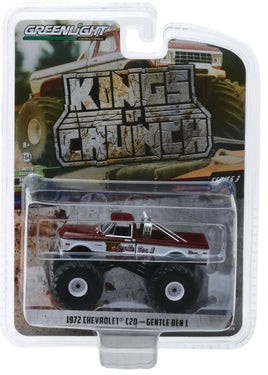 1:64 GreenLight KINGS OF CRUNCH 3 1972 Chevrolet C20 GENTLE BEN 1 Monster Truck