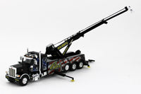 
              2022 DCP 1:64 *BIG BOYS* Black US FLAG Peterbilt 389 CENTURY ROTATOR WRECKER NIB
            