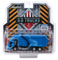 
              1:64 GreenLight *SD TRUCKS 7* BLUE Mack REFUSE GARBAGE TRUCK NIP
            